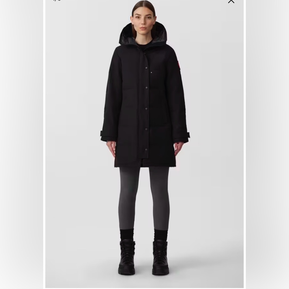2024 Canada Goose Shelburne Parka in black size Small